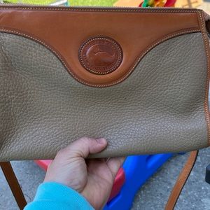 Dooney and Burke 2 tone purse